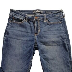Hollister Low Rise Super Skinny Jeans Medium Wash Blue Size‎ 9R W29 L30